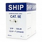Кабель сетевой SHIP, D135S-P, Cat.5e, UTP, 4x2x7/0.16мм, PVC, 305 м/б