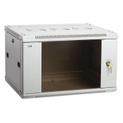 Шкаф настенный 19"  6U ITK, LINEA W, LWR3-06U64-GF, 600*450*370, серый