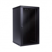 Шкаф телекоммуникационный настенный 19" 18U LinkBasic, WCB18-66-BAA-C, 600*600*901, черный