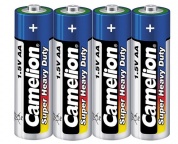 Батарейка CAMELION, Blue Series, R6P-SP4B, тип АA, 1.5V (блистер - 4 шт)