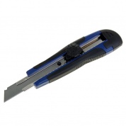 Нож универсальный TUNDRA comfort, корпус пластик, винтовой фиксатор, усиленный, 18 мм, 1006502