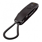 Телефон Gigaset DA210 проводной, настенное крепление, цвет черный