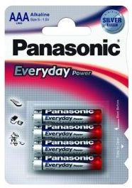 Батарейка Panasonic, Everyday Power, LR03EPS/4BP тип AAA, 1.5V (блистер - 4 шт)