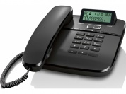 Телефон Gigaset DA610 проводной, LCD, Caller ID, цвет черный