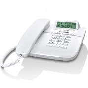 Телефон Gigaset DA610 проводной, LCD, Caller ID, цвет белый