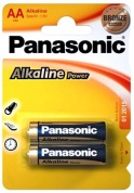 Батарейка Panasonic, Alkaline Power, LR6APB/2BP тип АА, 1.5 (блистер - 2 шт)