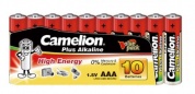 Батарейка CAMELION, Plus Alkaline, LR03-SP10-DA, тип АAA, 1.5V (блистер - 10 шт.)