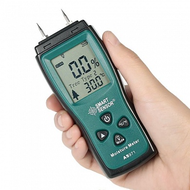Измеритель влажности SMART SENSOR, AS971, для измерения влажности древесины