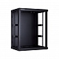 Шкаф телекоммуникационный настенный 19" 15U LinkBasic, WCB15-645-BAA-C, 600*450*766, черный
